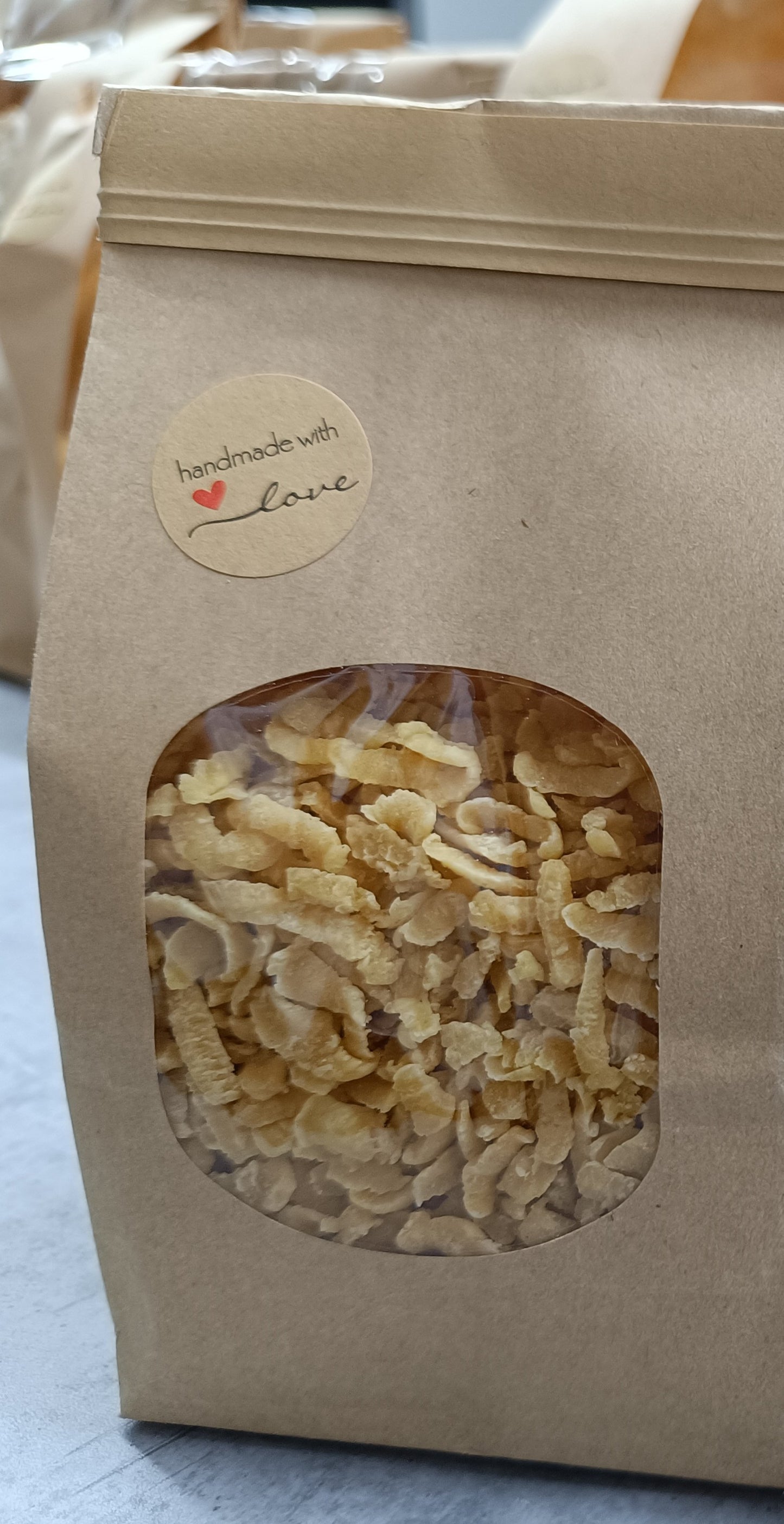 Jajčne testenine-debela ribana kaša