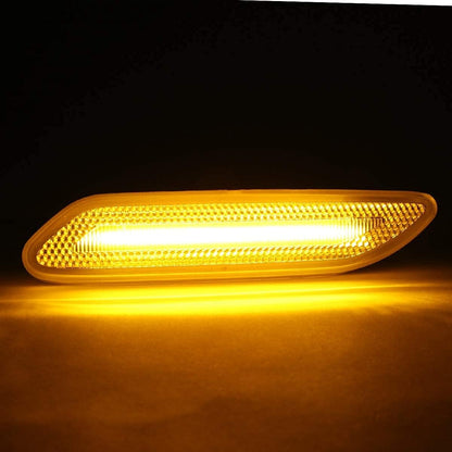 Zaporedna LED stranska luč za smernike, utripalnik, združljiva z Mini Cooper R60 R61 Countryman Paceman 2011-2016 (prozorna leča)