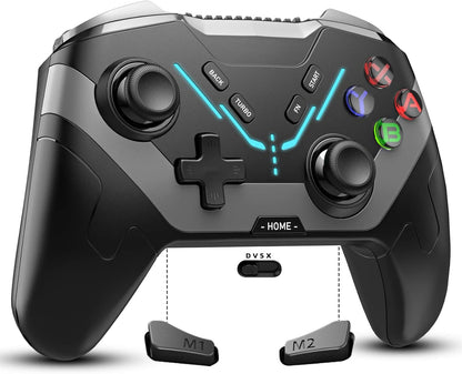 Brezžični kontroler Switch za Switch/OLED/Lite, s programabilnimi gumbi/žiroskopom/nastavljivimi vibracijami/turbo/budilko, za več platform, podpira Android/iOS