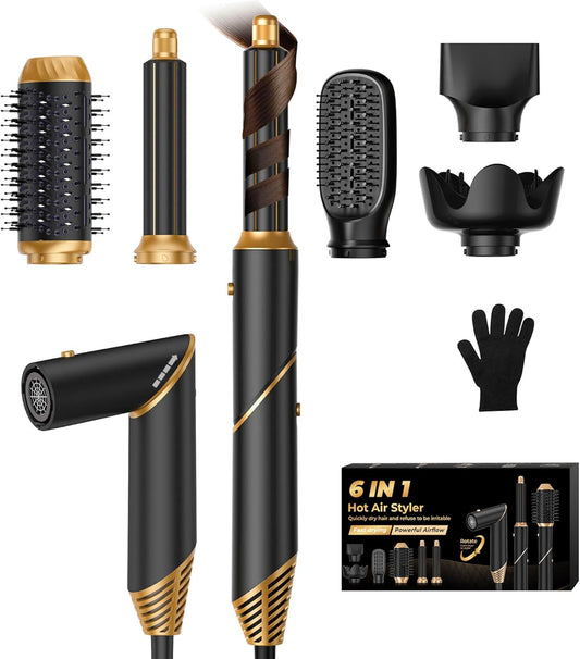 6 v 1 krtača za sušilnik za lase
