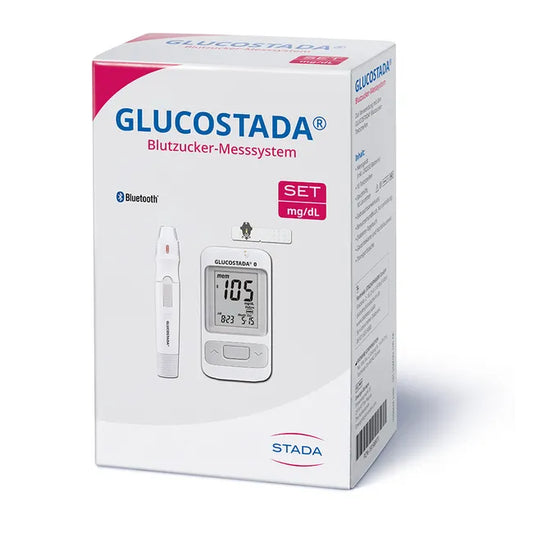 GLUCOSTADA® SET merilnikov glukoze v krvi mg/dl