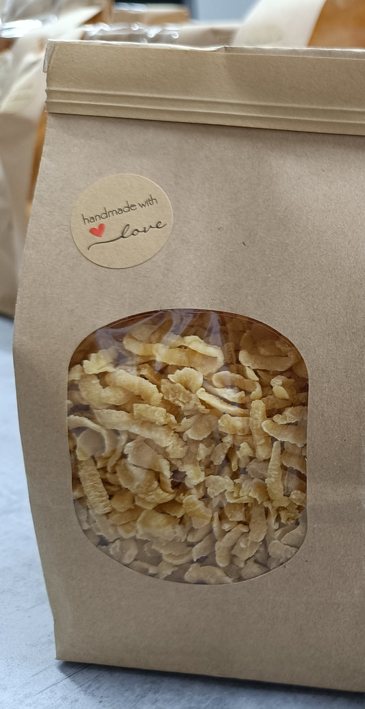 Jajčne testenine-debela ribana kaša