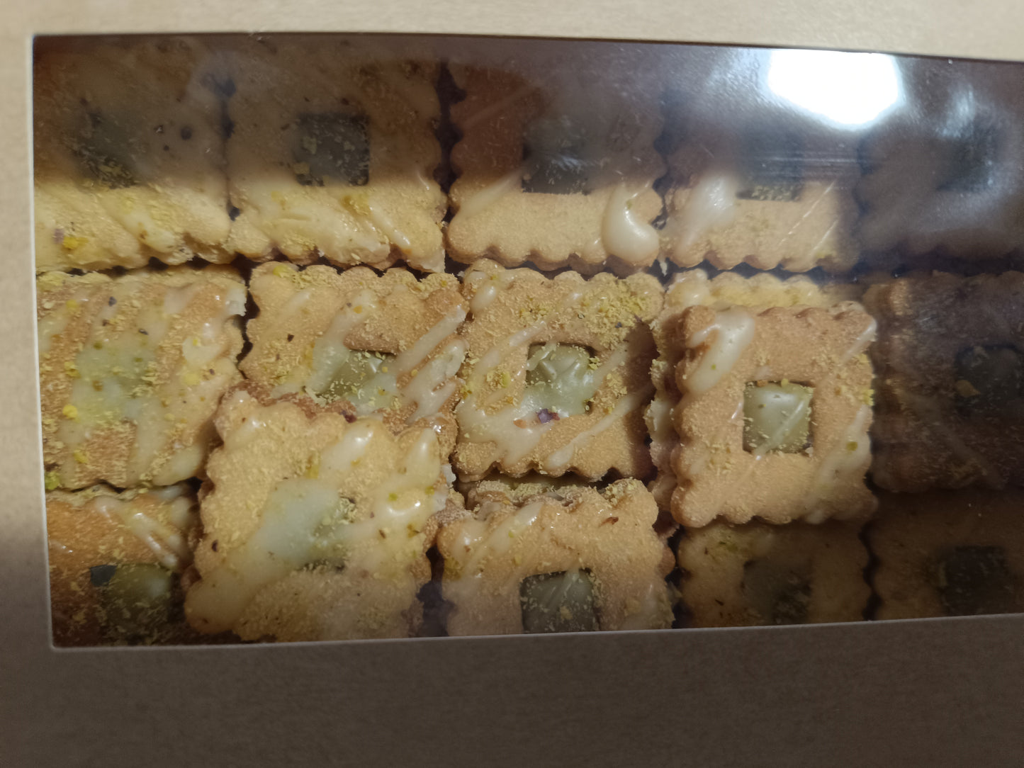 Linški piškoti-pistacija