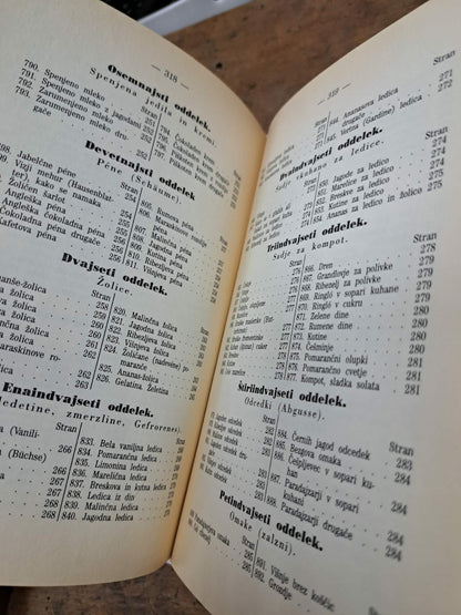 Kuharska knjiga SLOVENSKA KUHARICA replika